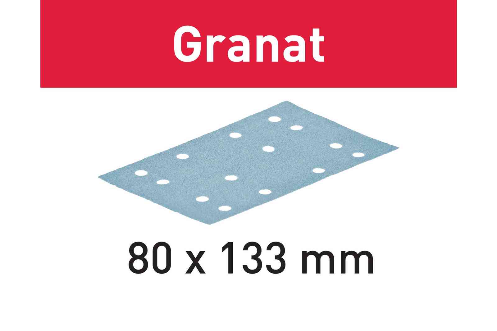 Abrasif coupe 80x133mm Granat