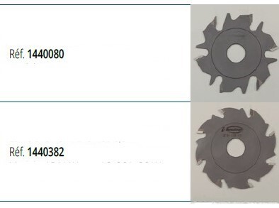 Lame carbure D 100 x Al 22 mm pour AB111N et ABB311