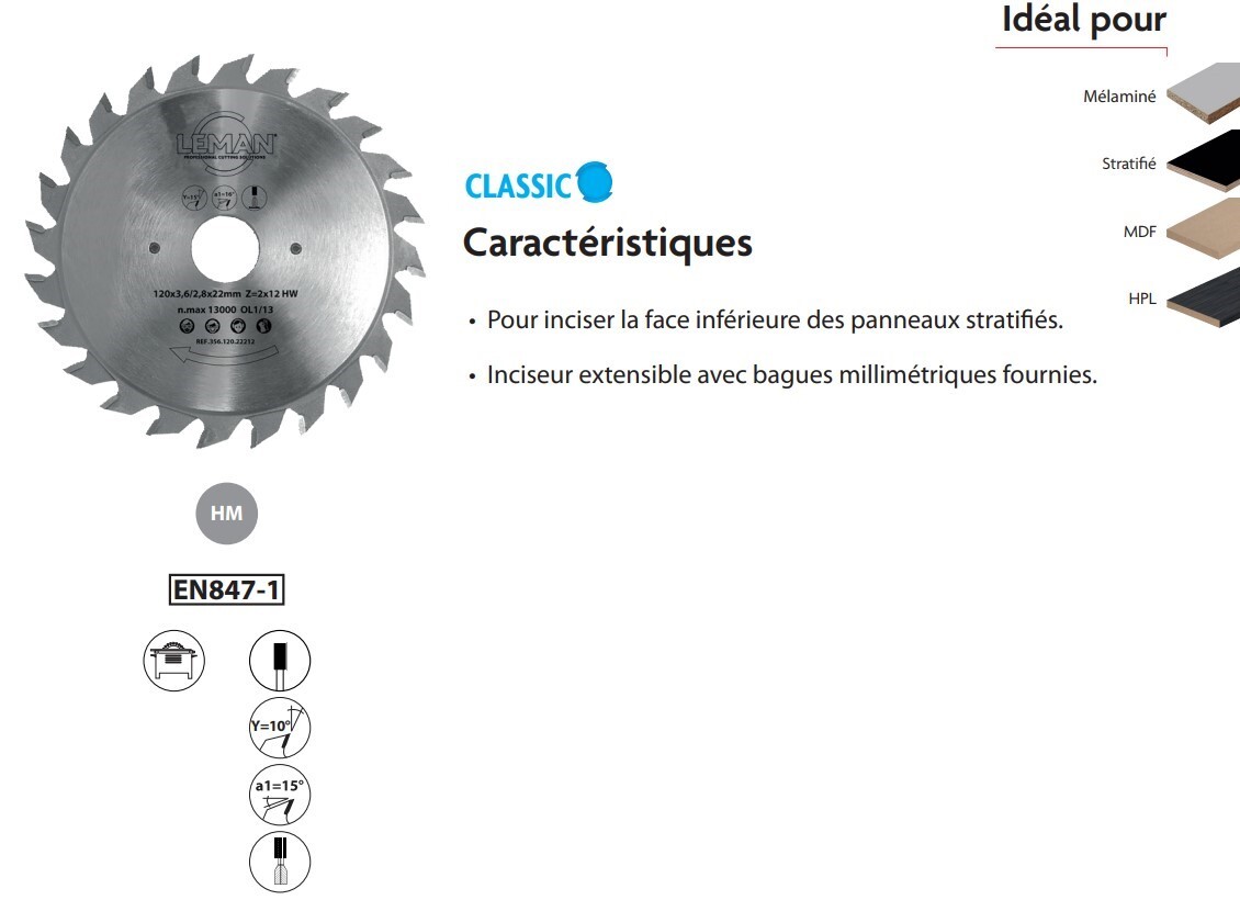 LSC.00356 inciseur extensible