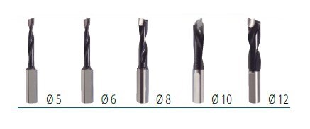 mèche à cheville pour tourillonneuse AB200 et ABB400TWOO