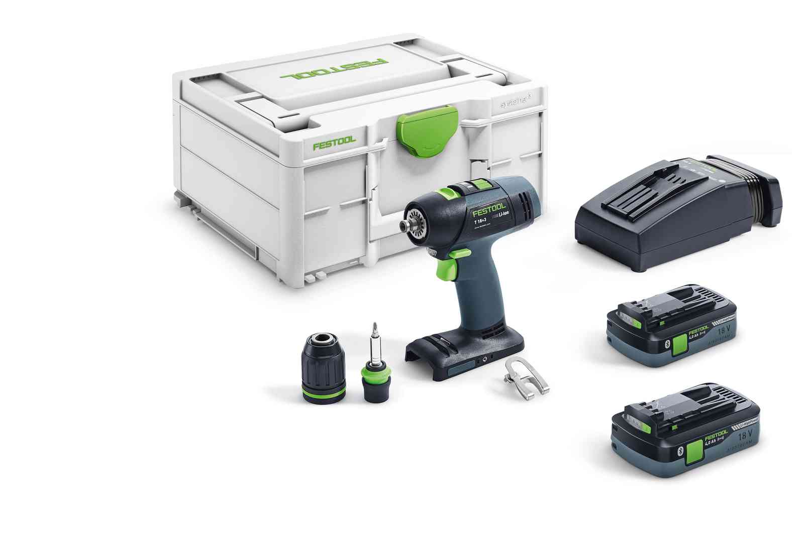 Perceuse visseuse sans fil T 18+3 HPC 4,0 I-Plus