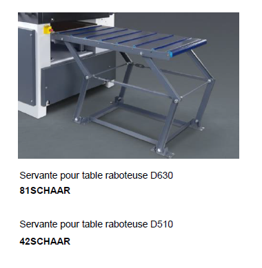 servantes pour table