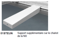 01STEUN support supplémentaire sur le chariot