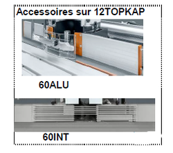 60ALU et 60INT accessoires sur 12TOPKAP