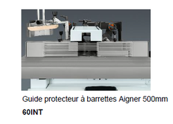 60INT guide protecteur à barettes