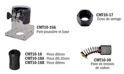 accessoires pour affleureuse CMT10
