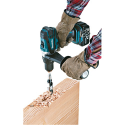 Perceuse visseuse sans fil à percussion MAKITA DDF458RTJ
