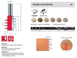 fraise pour bouvetage