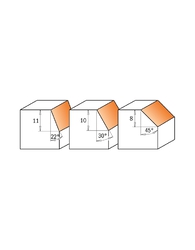 Mèche à chanfreiner avec plaquettes réversibles (1)