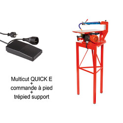 MULTICUT-QUICK E - 01PQUICKE - (variateur moteur) + trépied + commande à pied