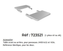 rallonge de table pour JWDS1632 (4)
