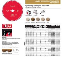 scies circulaires et plongeantes filaire (bois) 2