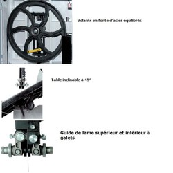 SRU470Tguide lame supérieur et inférieur