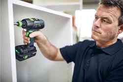 Utilisation Perceuse visseuse sans fil FESTOOL T 18+3