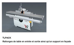 TLPACK rallonges de table+ support de façade