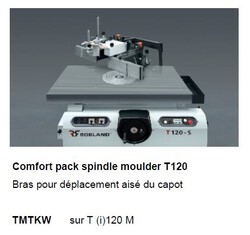 TMTKW bras pour déplacement du capot