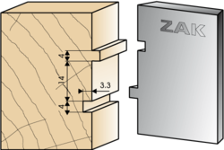 Acheter Zak : Porte Outils NU 50 Mm Toupie Arbre 50 Mm Double Entr'axe  24/30 Mm Livré Sans Fers sur - jusqu'à 70% de réduction - Toupie Soldes 