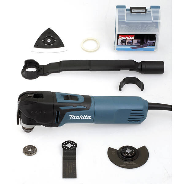 Scie oscillante multifonctions MAKITA TM3010CX6 - 320 W + accessoires  MAKITA TM3010CX6